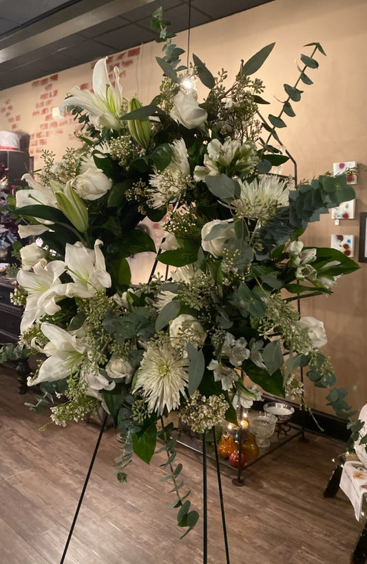 Fragrant Eucalyptus and Lilies