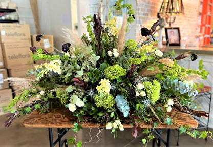 Grandpa's Farm Casket Spray