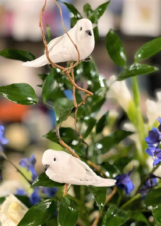 Peaceful Doves Casket Spray