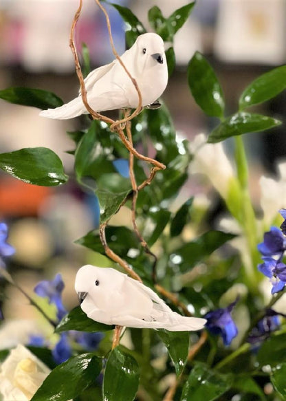 Peaceful Doves Casket Spray